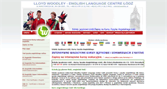 Desktop Screenshot of lloydwoodley.pl